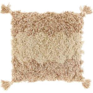 Декоративная подушка Unique Living Beira, 45x9x45 см цвет braun/hellbraun