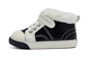 DAVE&BELLA Детские кроссовки для скейтбординга с защитой от ударов и скольжения, износостойкие, теплые, с высоким голенищем, цвет Camel, для детей 3–7 лет