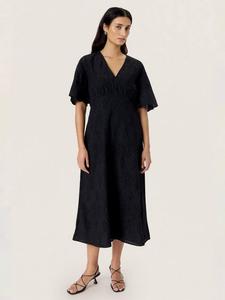 Платье миди Joella Cotton Soaked In Luxury, Black