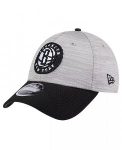 Мужская кепка Brooklyn Nets Active Digi-Tech Two-Tone 9FORTY Adjustable, серо-лиловая/черная New Era