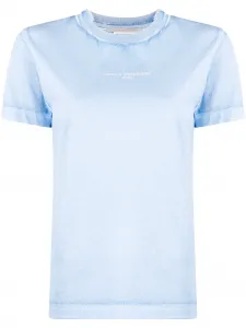 Футболка с логотипом STELLA MCCARTNEY, синий