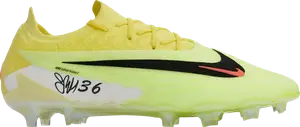 Кроссовки Erling Haaland x Phantom GX Elite Gripknit FG 'Sonic Yellow' Pro:Direct Exclusive, желтый