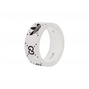 GUCCI Кольцо из стерлингового серебра 925 пробы Unisex Silver