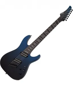 Гитара Schecter Reaper-7 Elite Multiscale в цвете Deep Ocean Blue