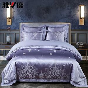 Yalu Комплект постельного белья 1,5-спальный, 4 предмета, пододеяльник 200x230 см