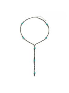 Серое колье Bungsa, серый