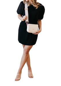 Сумка-седло Serenity коричневого цвета Pretty Simple