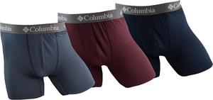 Columbia Мужские боксеры High Performance, 3 шт, Sonic/Black/Grey