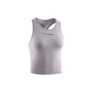 Женская беговая рубашка Lurbel Venus Singlet, светло-серый