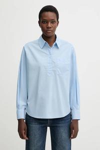 Хлопковая блузка Marc O'Polo, синий