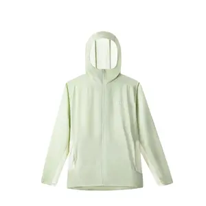 361° Куртка мужская Sea Bubble зеленого цвета с капюшоном, тонкая, прочие
