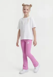 Расклешенные леггинсы Nike Sportswear, Magenta/White