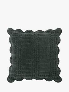 Подушка с узором "гребешок" Laura Ashley, Pine Green