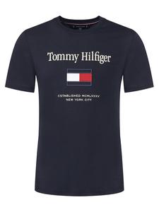Футболка regular fit Embro Flag MW0MW42736 Tommy Hilfiger, синий
