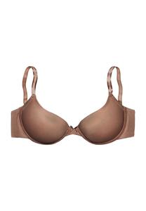 Бесшовный дышащий бюстгальтер-футболка для женщин Perfect Basics LASCANA, цвет Toffee