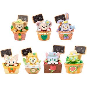 Шанхай 2024 летний фото-клип Даффи слепой коробки товар одиночная мистери-бокс/полная коробка 7 шт Disney