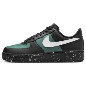 Кроссовки Nike Air Force 1 Skateboarding Shoes Unisex Low-top Black/White/Green, черный