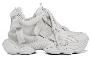 Кроссовки женские толстые низкие светло-серый Vittorio Ventura