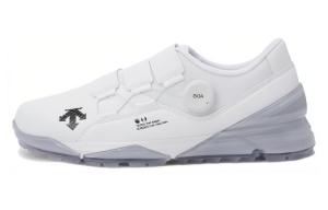 Туфли для гольфа унисекс с низким верхом белого цвета Descente