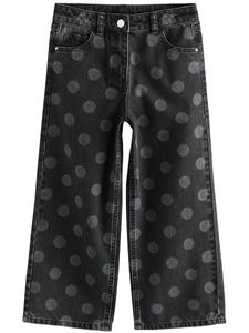 Джинсы с широкими штанинами Next, темно-серый