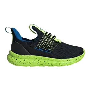 Кроссовки adidas Lite Racer Adapt 7.0 K 'Black Lucid Lemon Speckled', черный