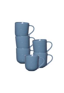 Кружки кофейные Ritzenhoff & Breker Levi, 400 мл, 6 штук, голубой