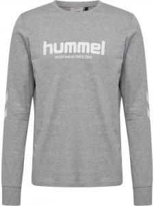 Hummel Мужская футболка Hmllegacy серого меланжевого цвета