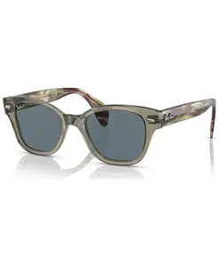 Унисекс поляризованные солнцезащитные очки, RB0880S52-P Ray-Ban, зеленый