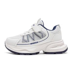 Детские кроссовки для бега WARRIOR, белый/серый/синий