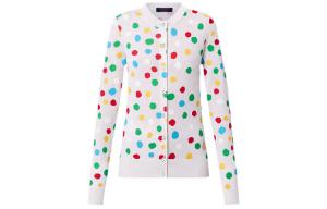 Yayoi Kusama X Yayoi Kusama Кашемировый свитер женский белый Louis Vuitton