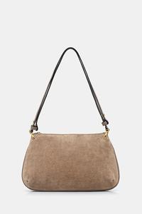 Кожаная сумка Pollini, зеленый