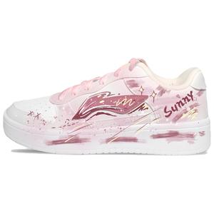 LINING Кроссовки для скейтборда Pontoon Boats, нескользящие, износостойкие, низкие, унисекс, розовые