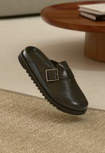 Тапочки Zign LEATHER, Black