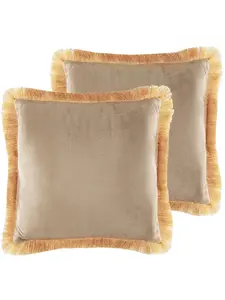 Декоративная подушка Beliani 2er Set Deko POTHOS, бежевый