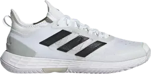 Кроссовки Adizero Ubersonic 4.1 'White Black', белый