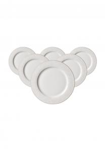 Набор из 6 обеденных тарелок Isabella ø 27 см Isabella Ritzenhoff & Breker бежевые