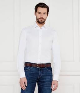 Рубашка p-hank-kent-c1-222 Slim fit Boss, белый