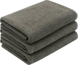Банные полотенца Zollner 00000084 3er-Set, серо-коричневый