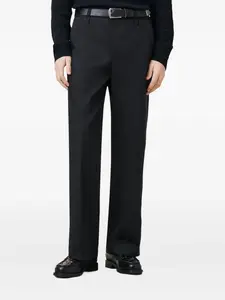 Брюки с плоским передом AllSaints, черный