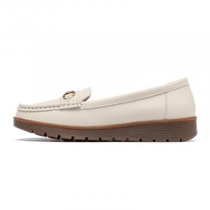 RED DRAGONFLY Лоферы 3,4 см женские бежевые, цвет Beige