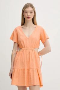 Хлопковое платье CALA VADELLA Rip Curl, оранжевый