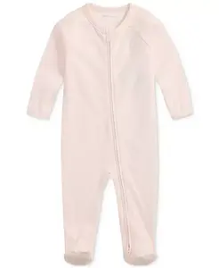 Детский хлопковый комбинезон с вышивкой Pony Coverall Polo Ralph Lauren, розовый