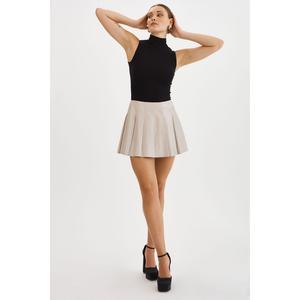 Джулиана | Плиссированная юбка Lamarque, Oat