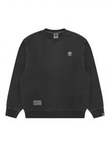 Толстовка с круглым вырезом и логотипом Aape By A Bathing Ape, черный