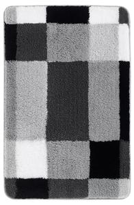 Коврик для ванной - Платина - Белый - Черный - Полиакрил - 60 x 90 см Kleine Wolke