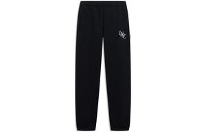 LiNing Трикотажные спортивные штаны мужские черные