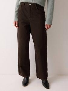 Джинсы Lucia с высокой талией из хлопкового денима Jigsaw