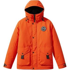 Куртка-пуховик Star Shadow Unisex Jeep, оранжевый красный