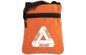 Нейлоновый кошелек для монет, повседневная наплечная сумка Мужской оранжевый PALACE