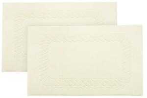 Коврик для ванной, набор из 2 шт Zollner, бежевый